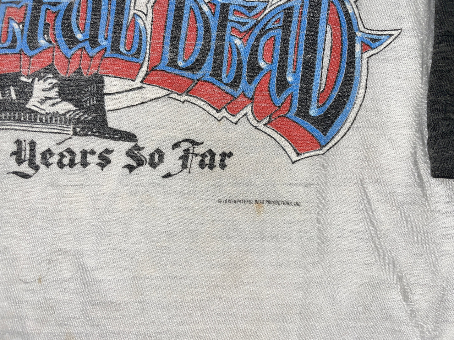 Vintage 1985 Grateful Dead Shirt