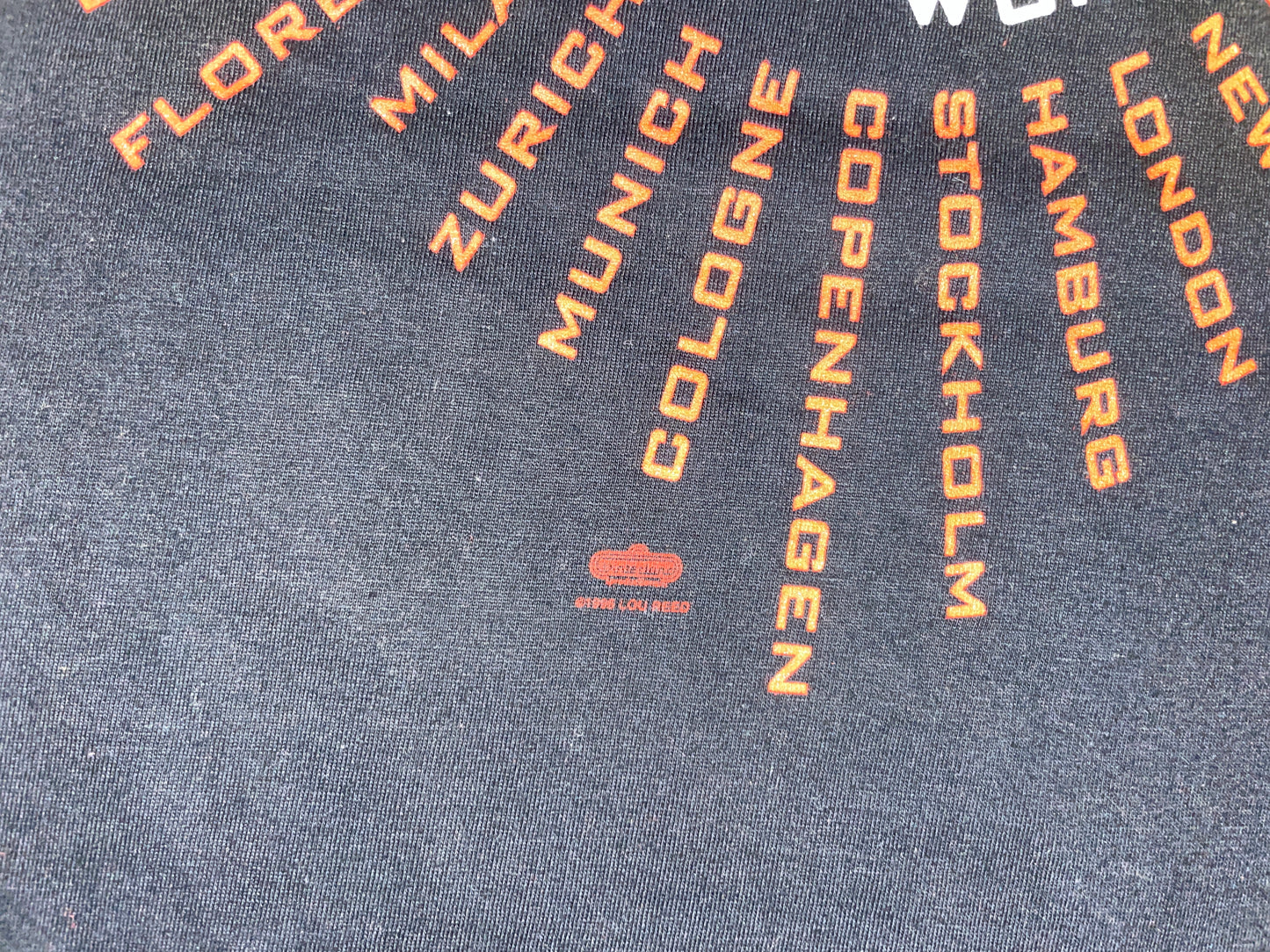 Vintage 1996 Lou Reed T-Shirt