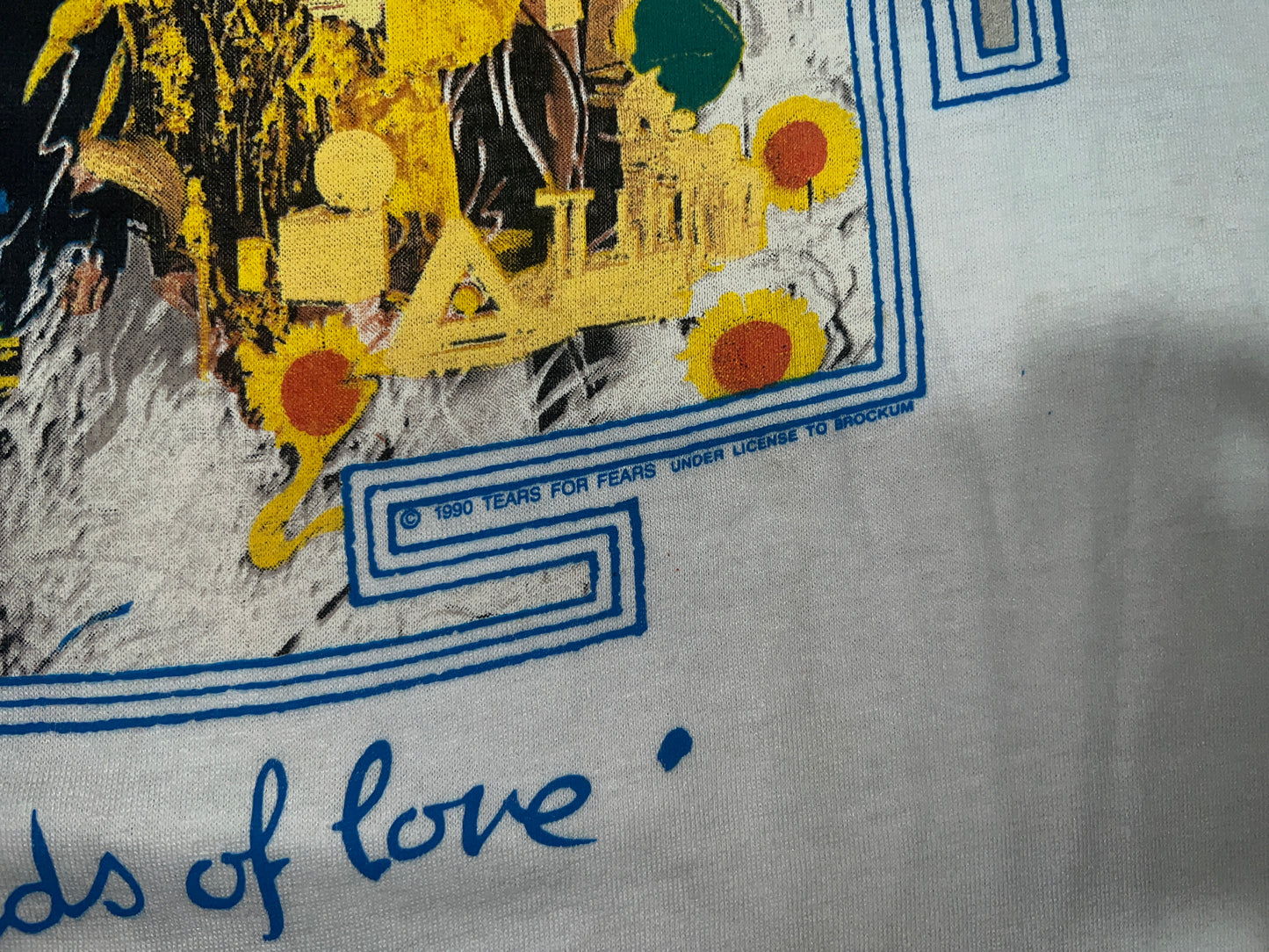 Vintage 1990 Tears For Fears T-Shirt