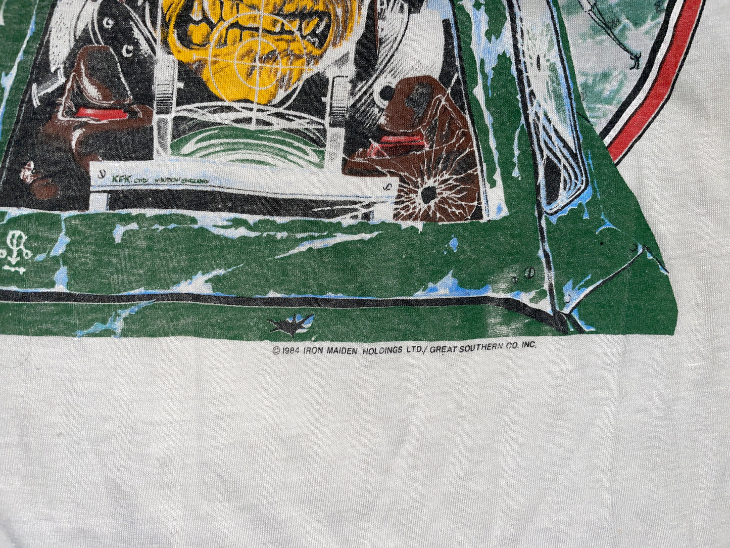 Vintage 1984 Iron Maiden T-Shirt