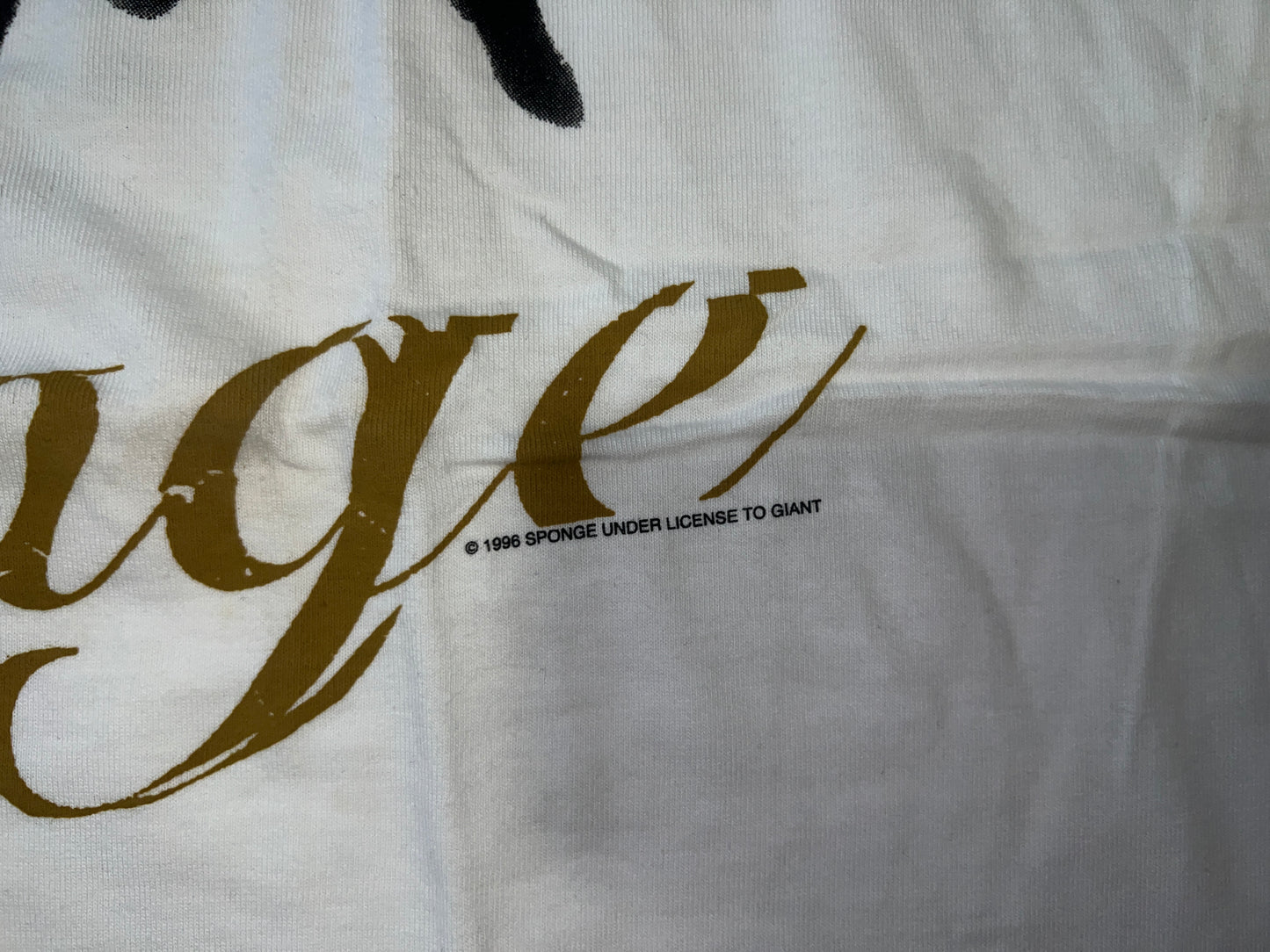 Vintage 1996 Sponge T-Shirt