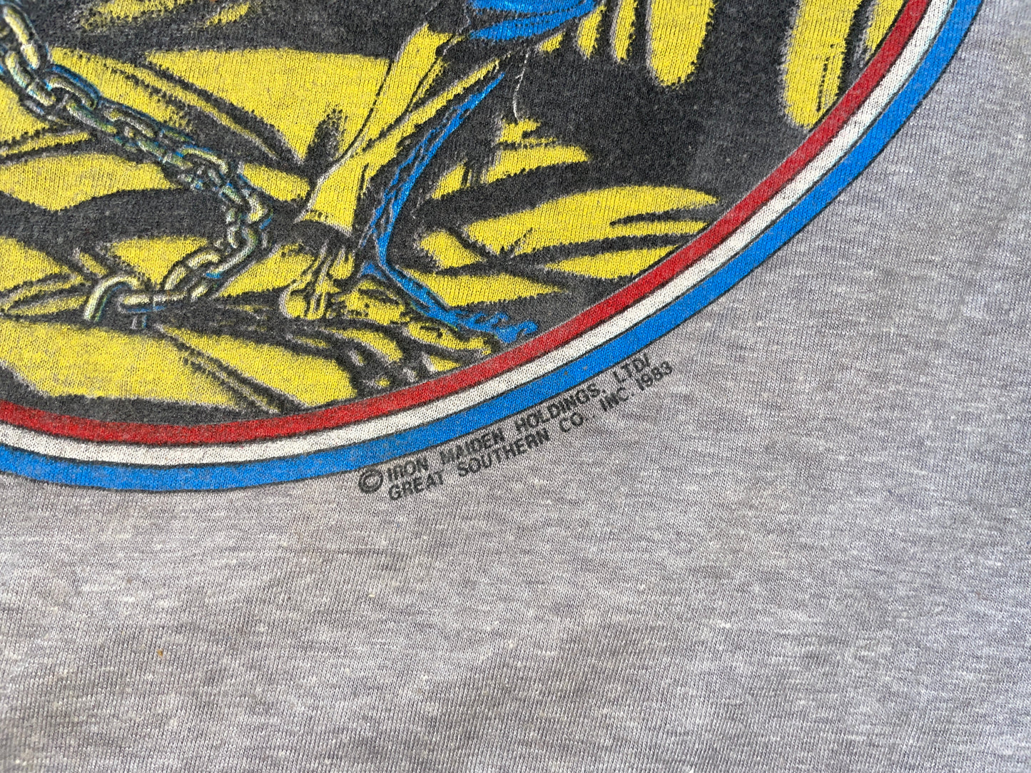 Vintage 1983 Iron Maiden Shirt