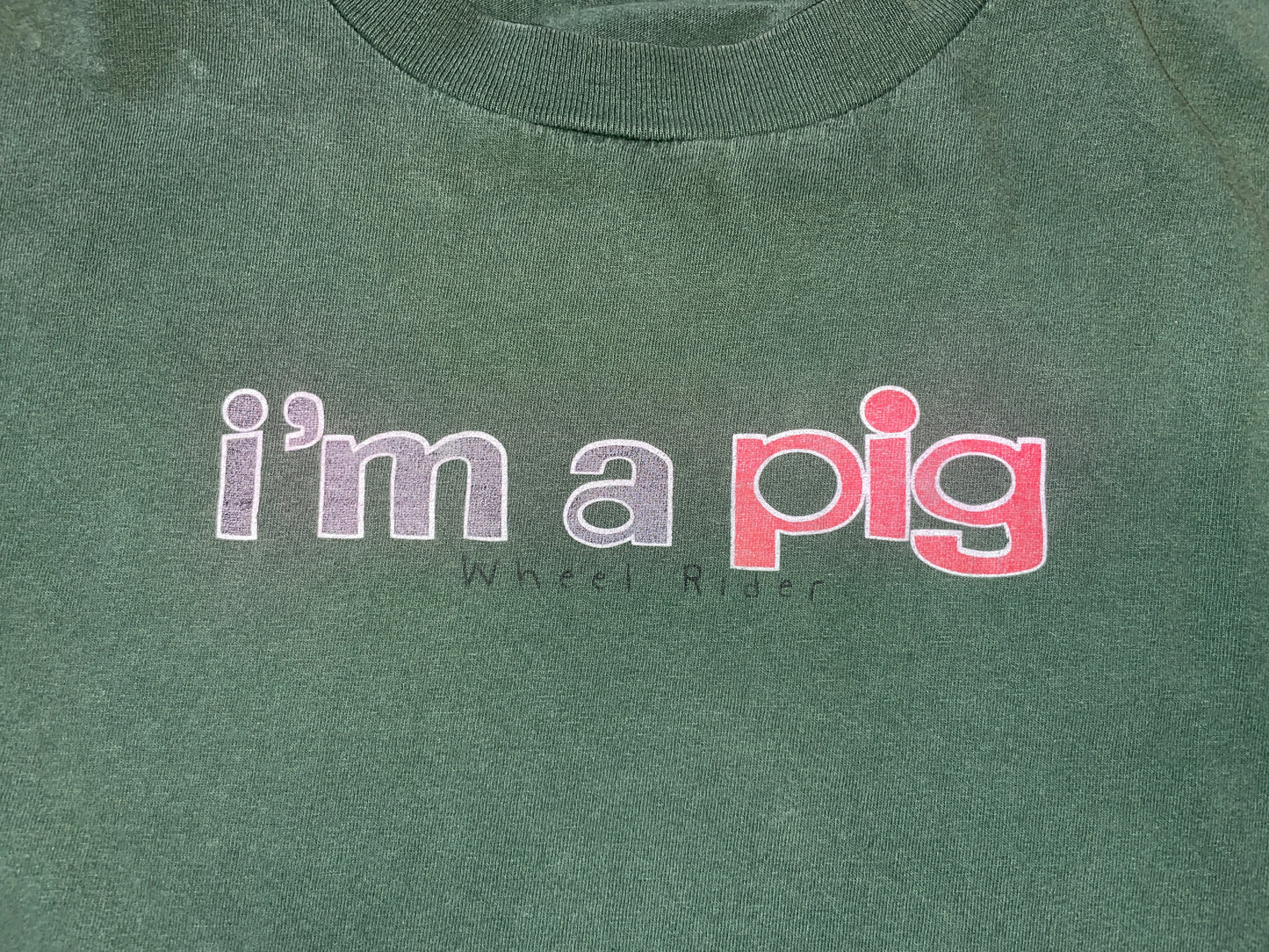 Vintage 90's Pig Wheels T-Shirt