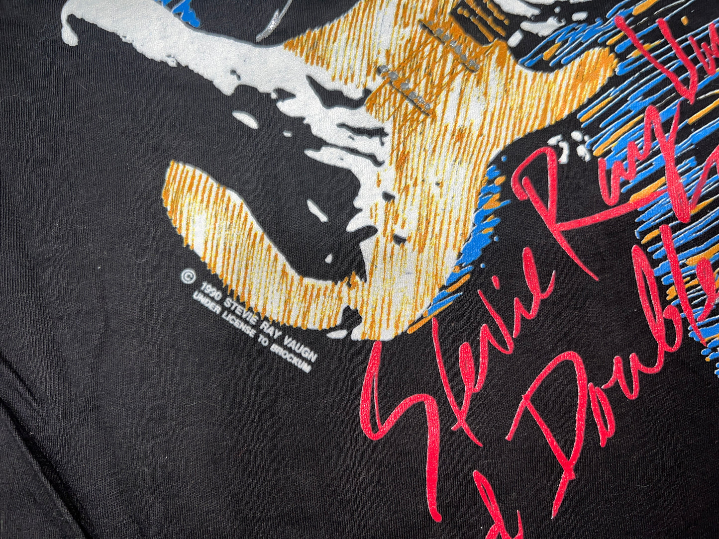 Vintage 1990 Stevie Ray Vaughn T-Shirt