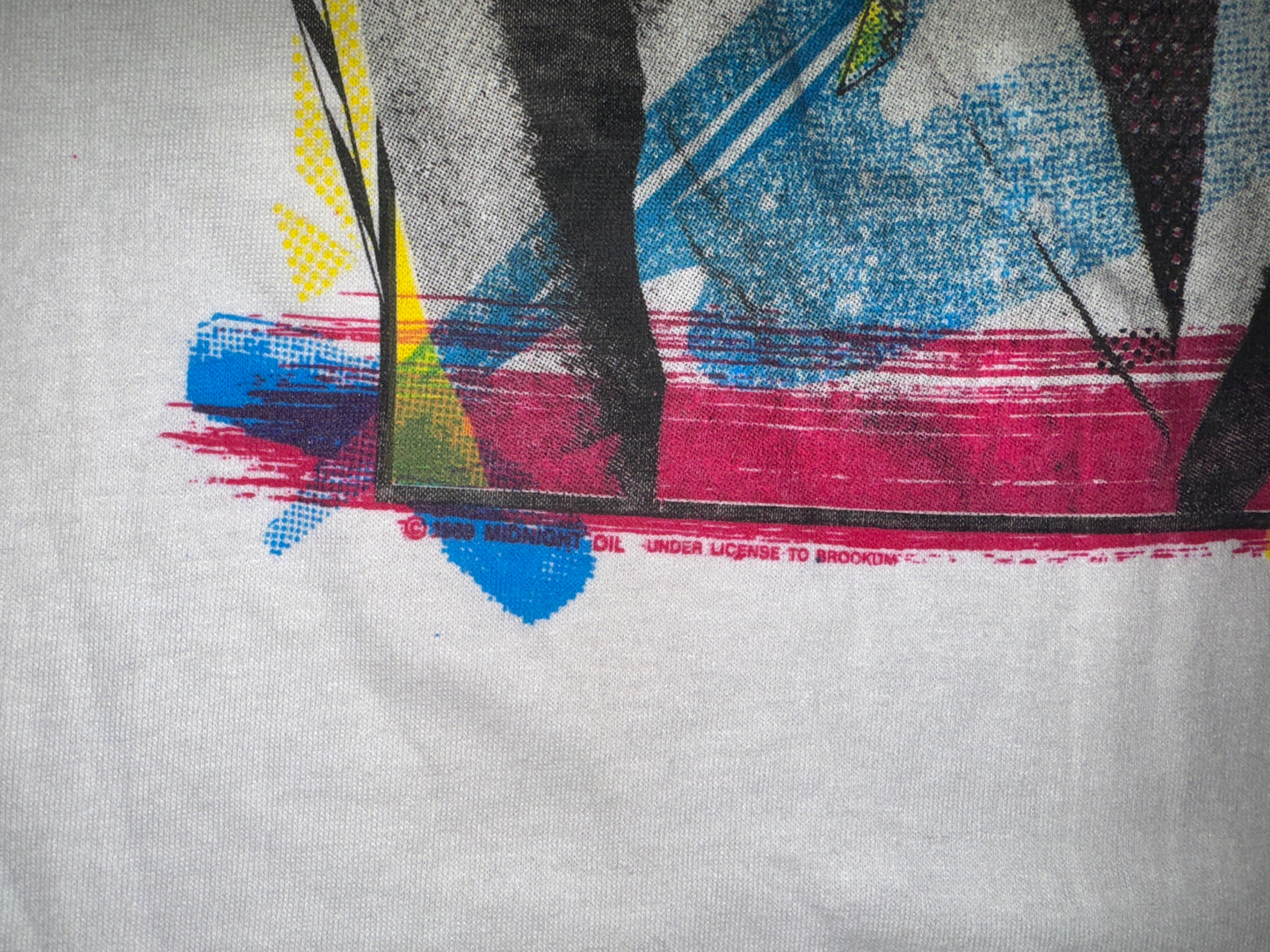 Vintage 1989 Midnight Oil T-Shirt