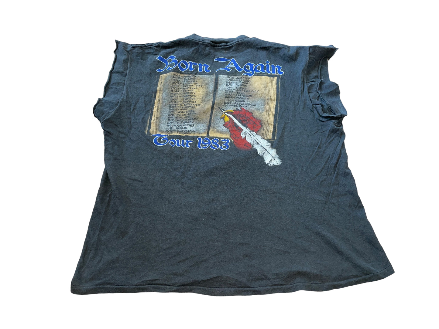 Vintage 1983 Black Sabbath T-Shirt