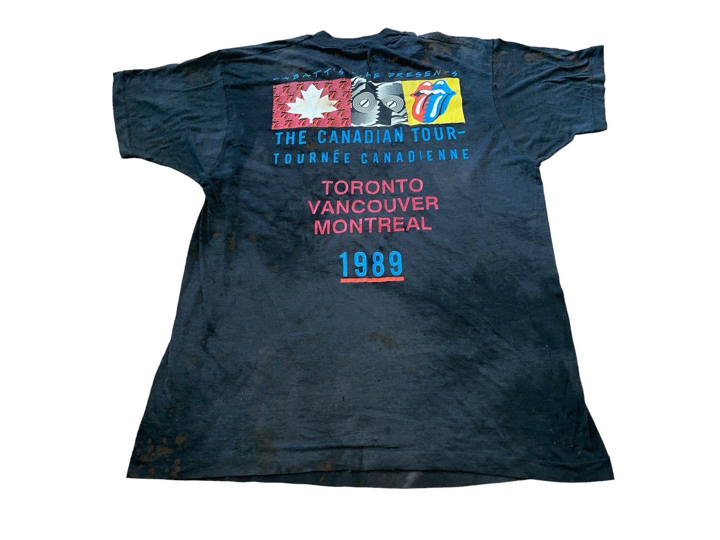 Vintage 1989 Rolling Stones T-Shirt