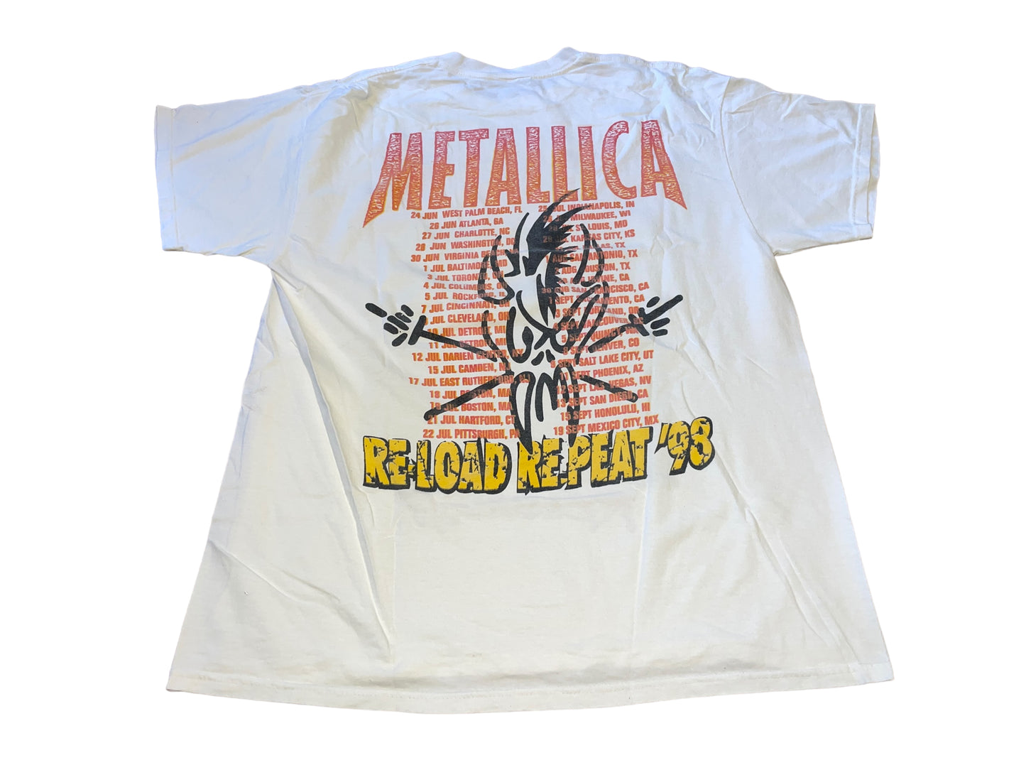 VIntage 1998 Metallica T-Shirt