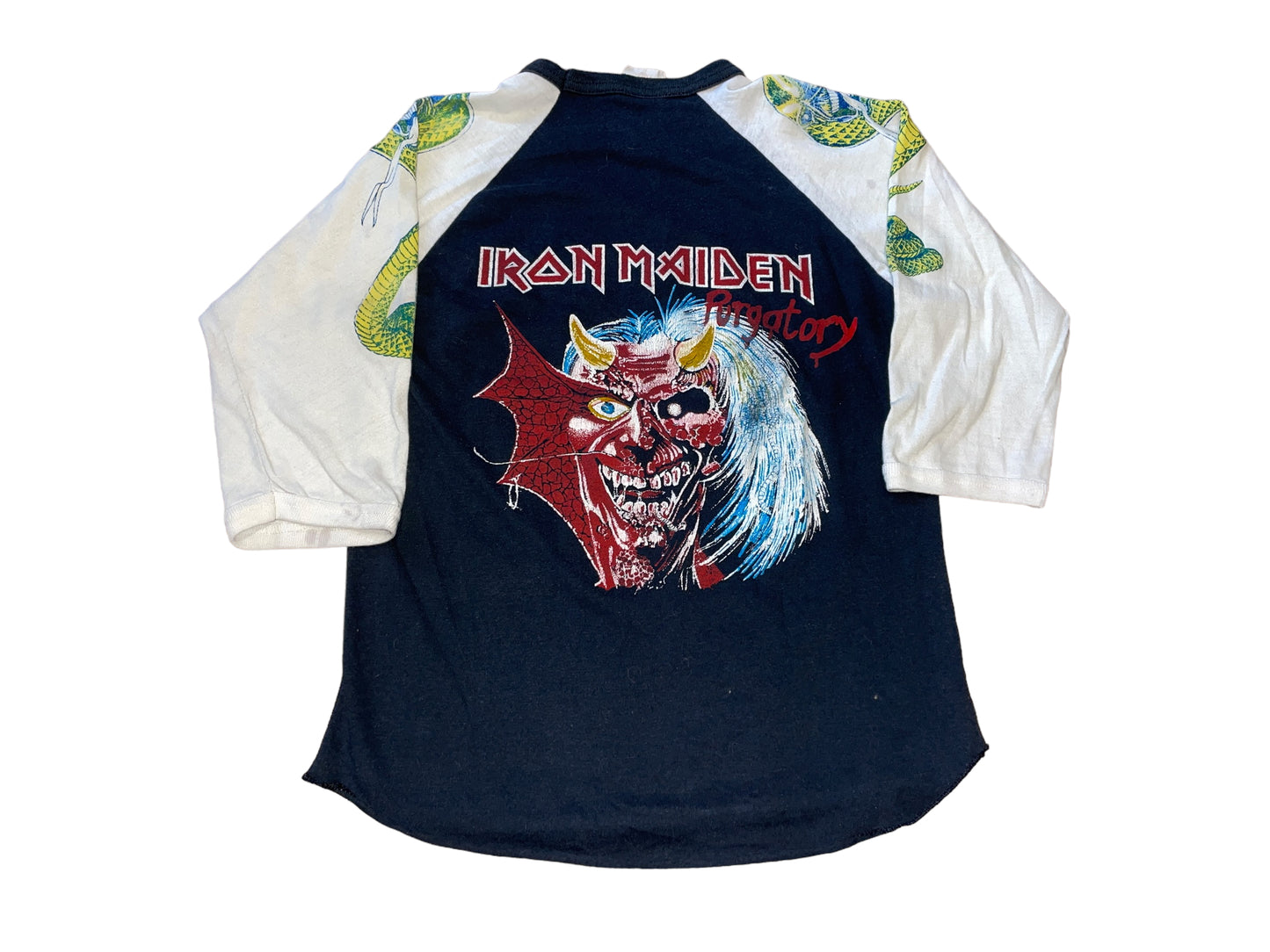 Vintage 80's Iron Maiden Shirt