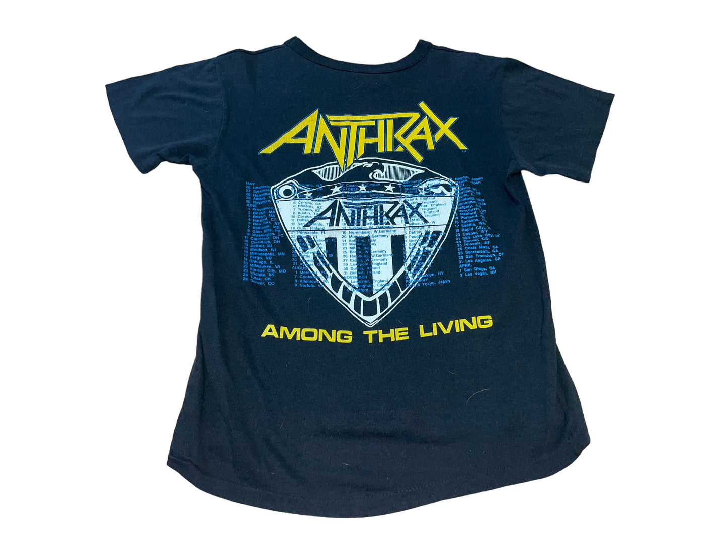 Vintage 1987 Anthrax T-Shirt