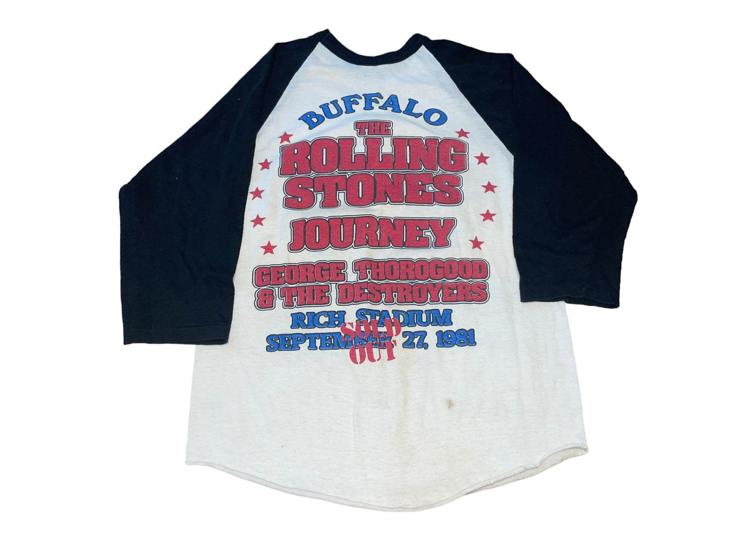 Vintage 1981 The Rolling Stones Shirt