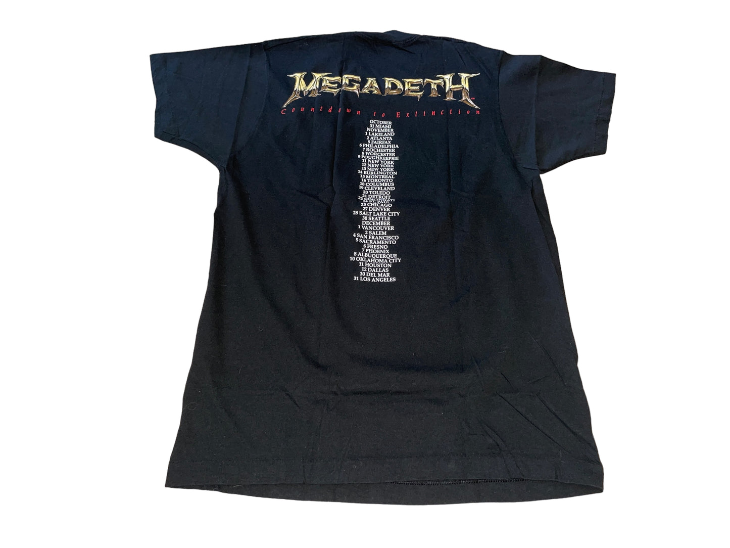 Vintage 1992 Megadeth T-Shirt