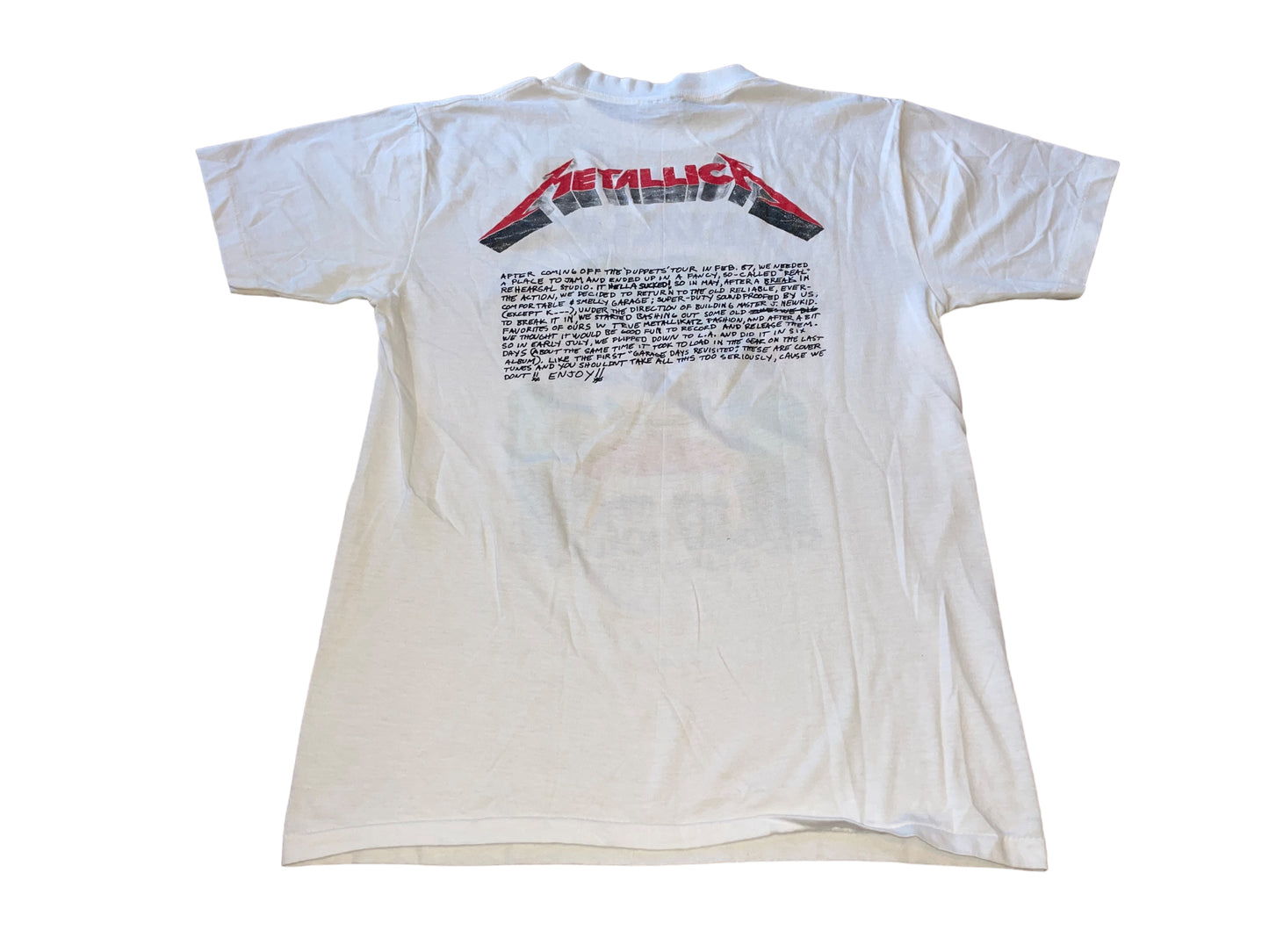 Vintage 1987 Metallica T-Shirt