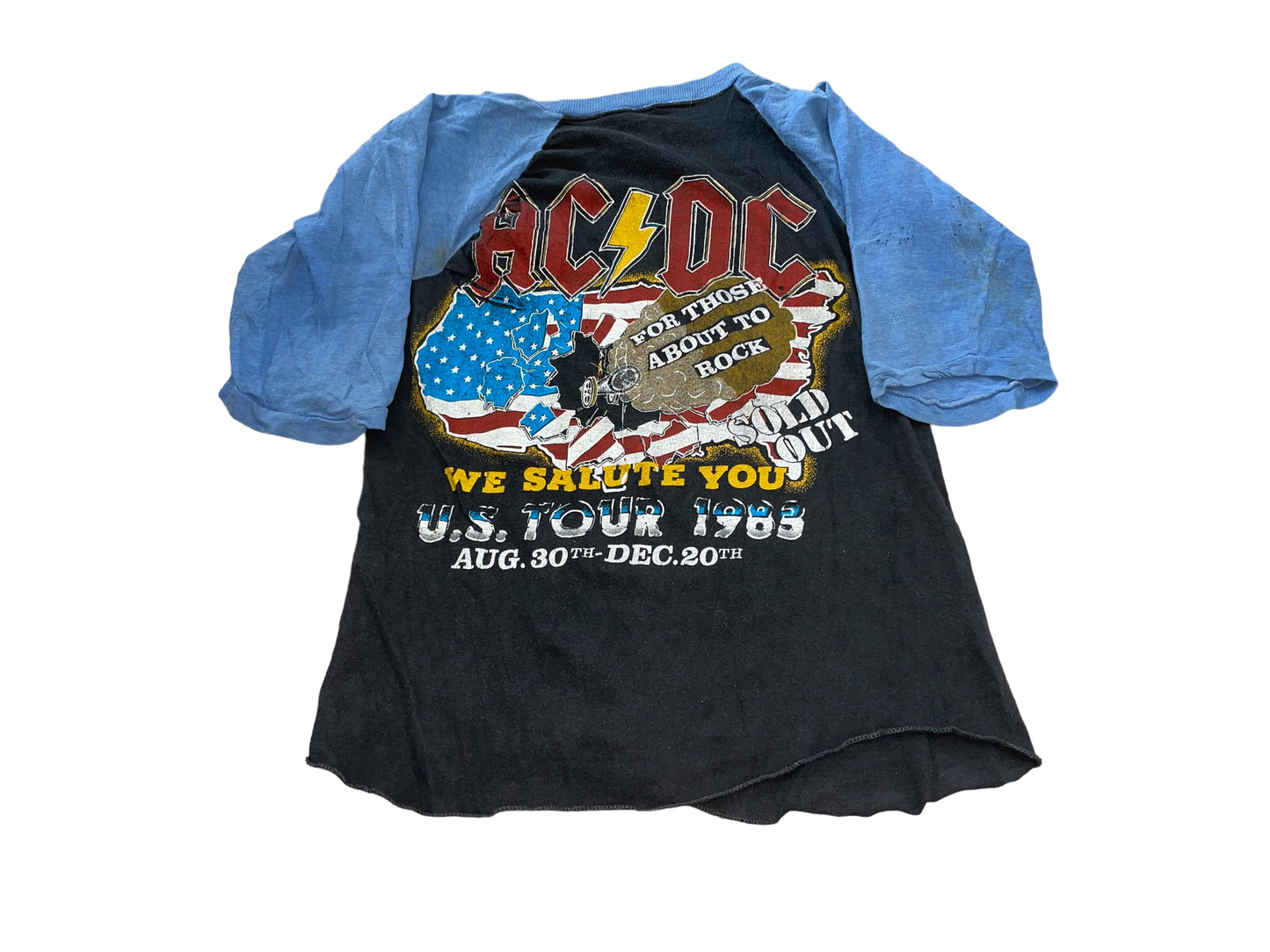 Vintage 80's ACDC Shirt