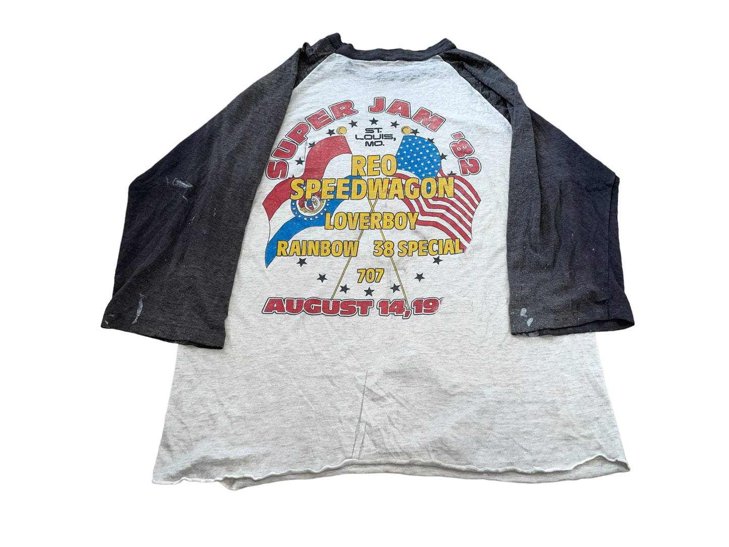 Vintage 1982 Reo Speedwagon Shirt