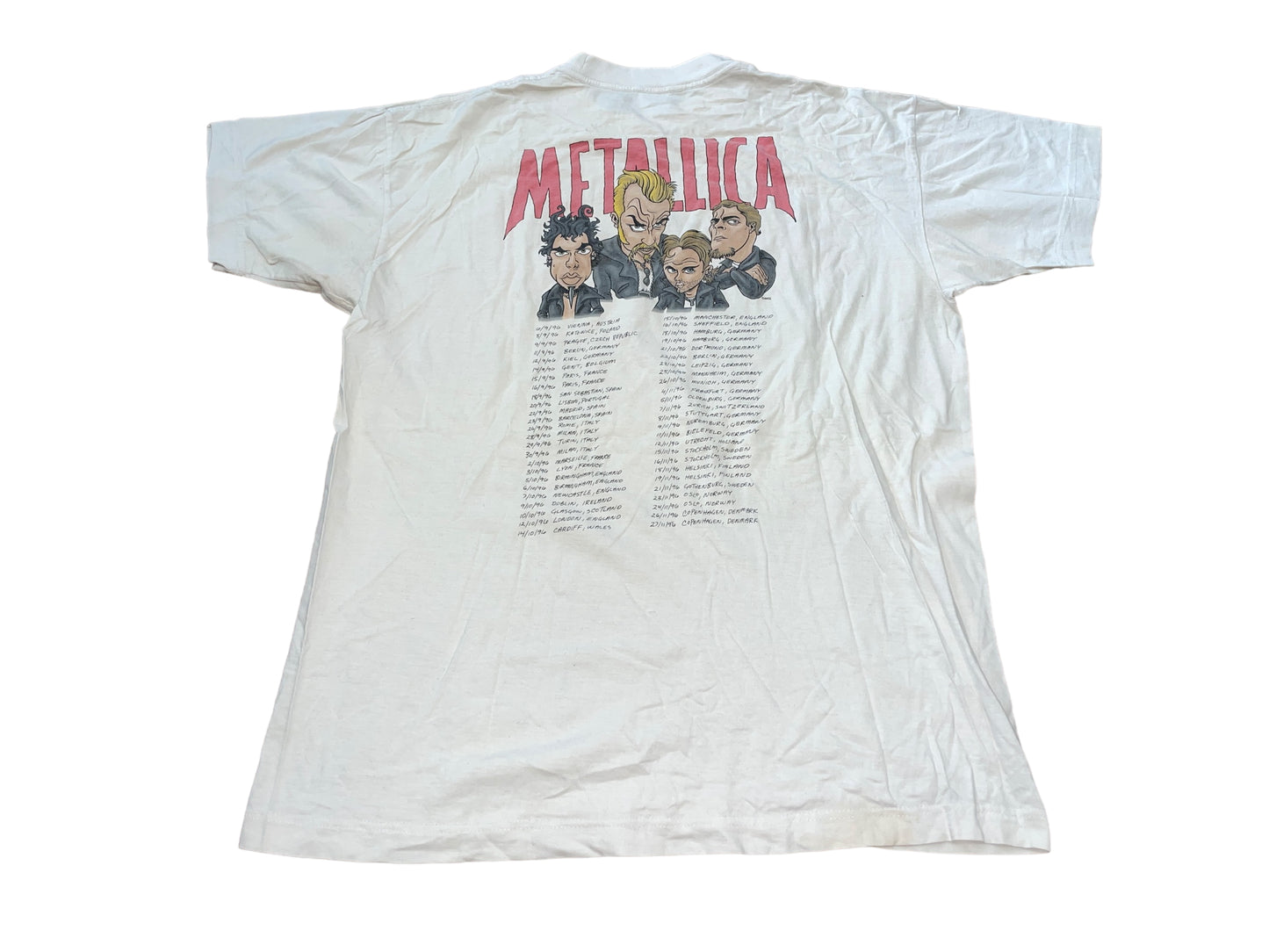 Vintage 1996 Metallica T-Shirt