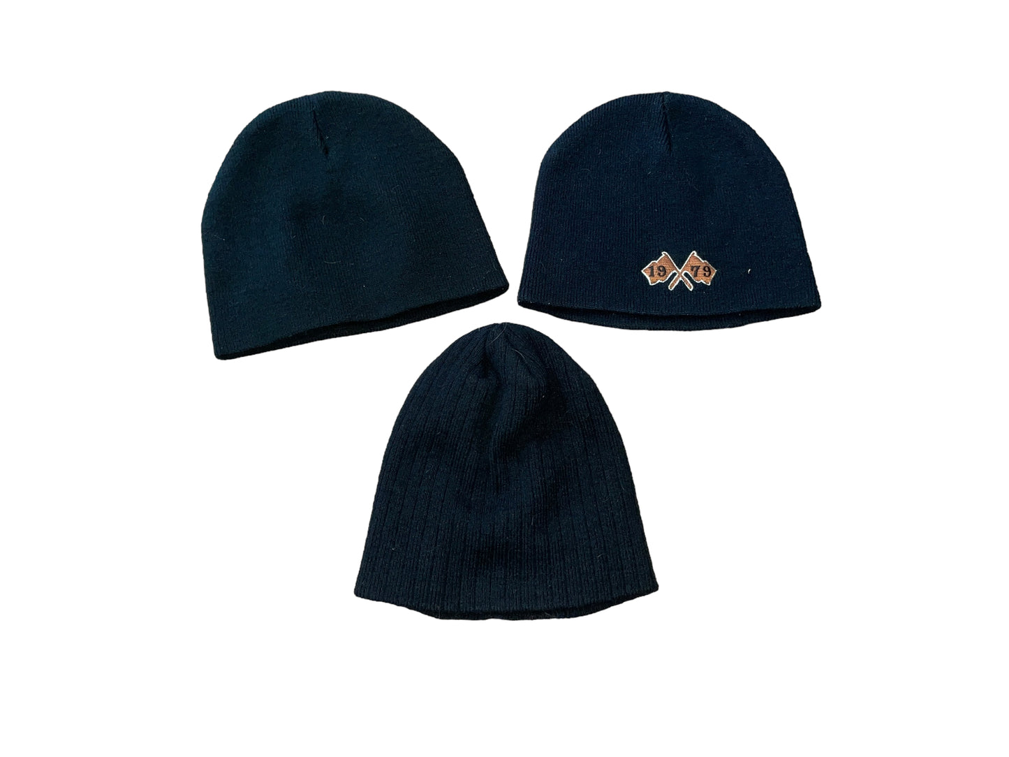 Lot 3x 90's Beanies