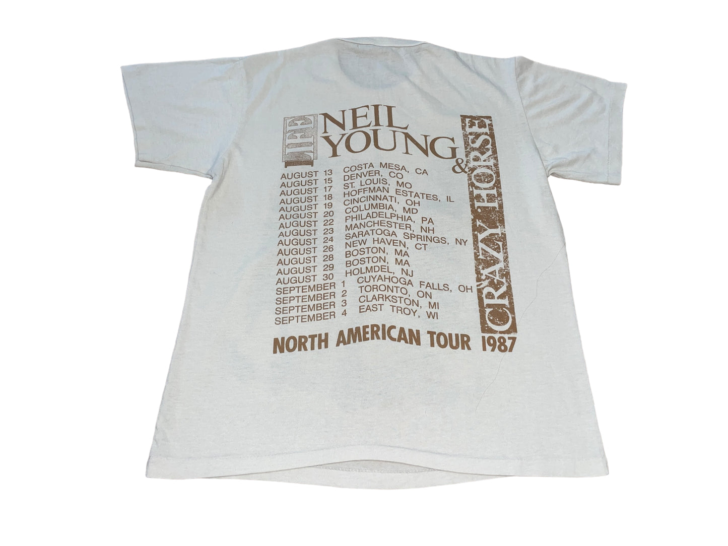 Vintage 1987 Neil Young T-Shirt