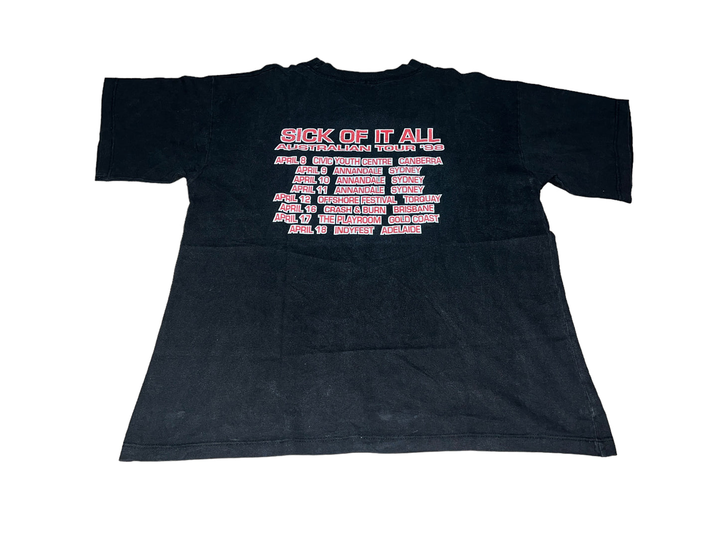 Vintage 90's Sick of it All T-Shirt