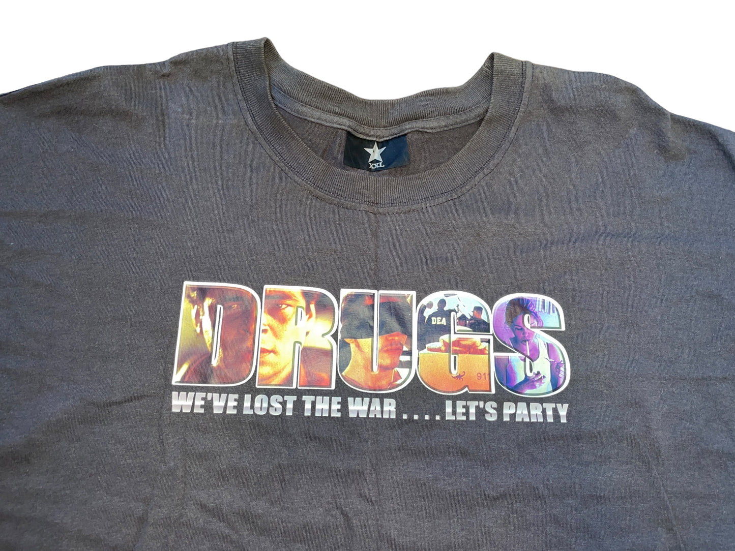 VIntage 90's Serial Killer Drugs T-Shirt