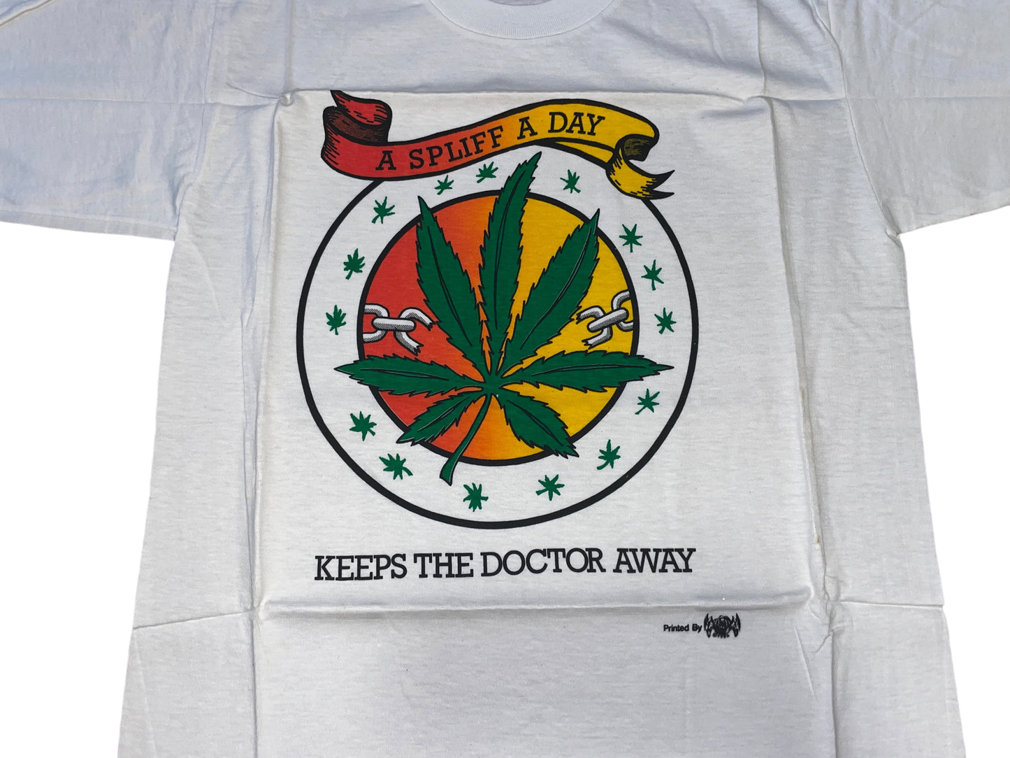 Vintage 80's Spliff A Day T-Shirt