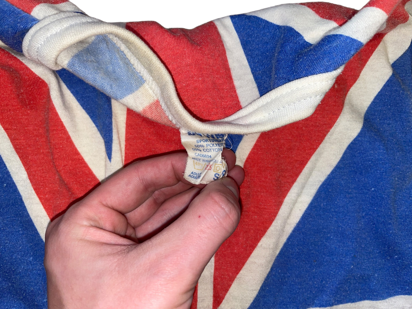 Vintage 80's Union Jack Shirt