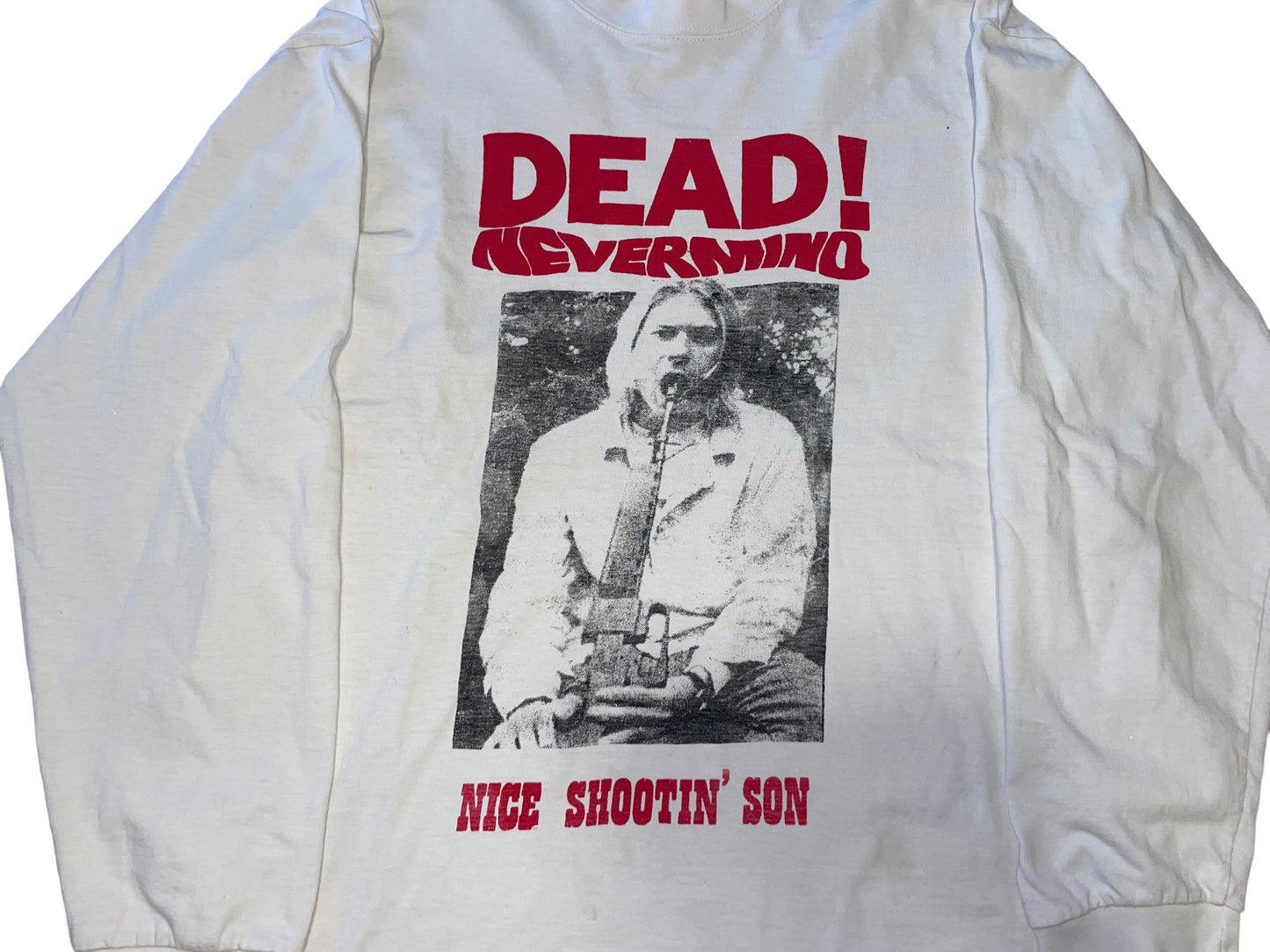 Vintage 90's Kurt Cobain Long Sleeve