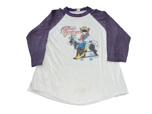 Vintage 1980 The Allman Brothers Band Shirt