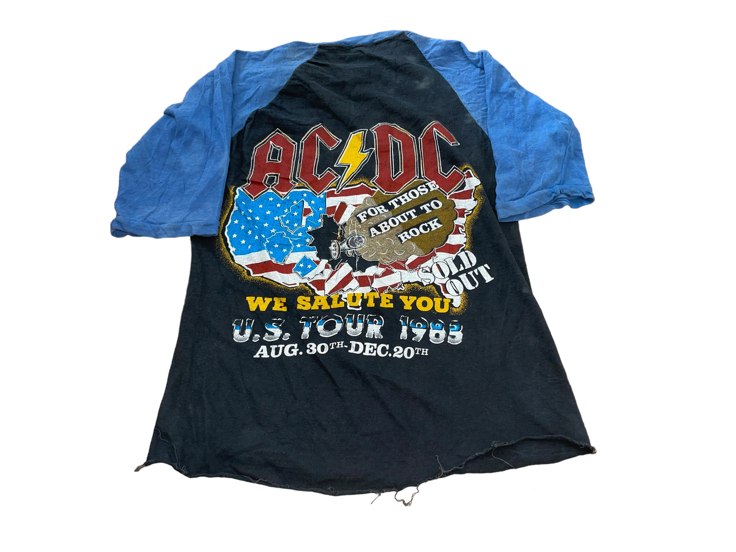 Vintage 80's ACDC Shirt