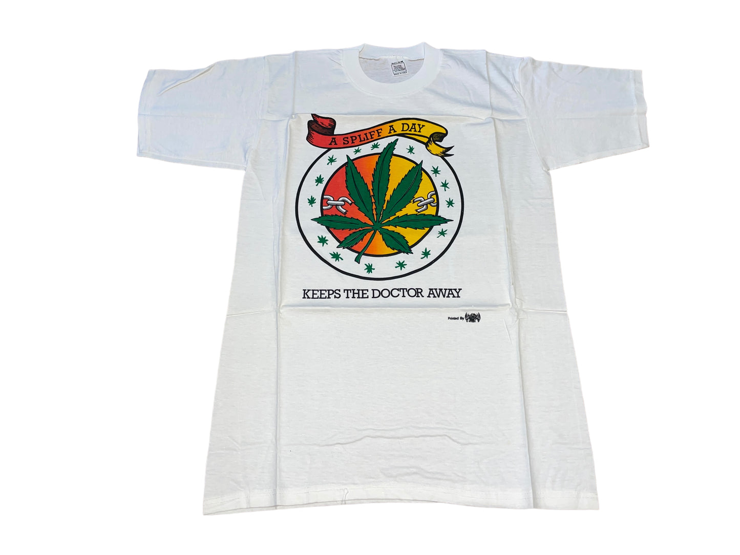 Vintage 80's Spliff A Day T-Shirt