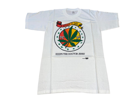 Vintage 80's Spliff A Day T-Shirt
