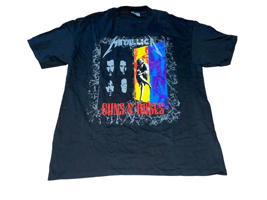 Vintage 1992 Guns N' Roses Metallica T-Shirt