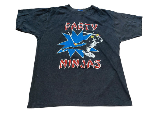 Vintage 80's Party Ninjas T-Shirt