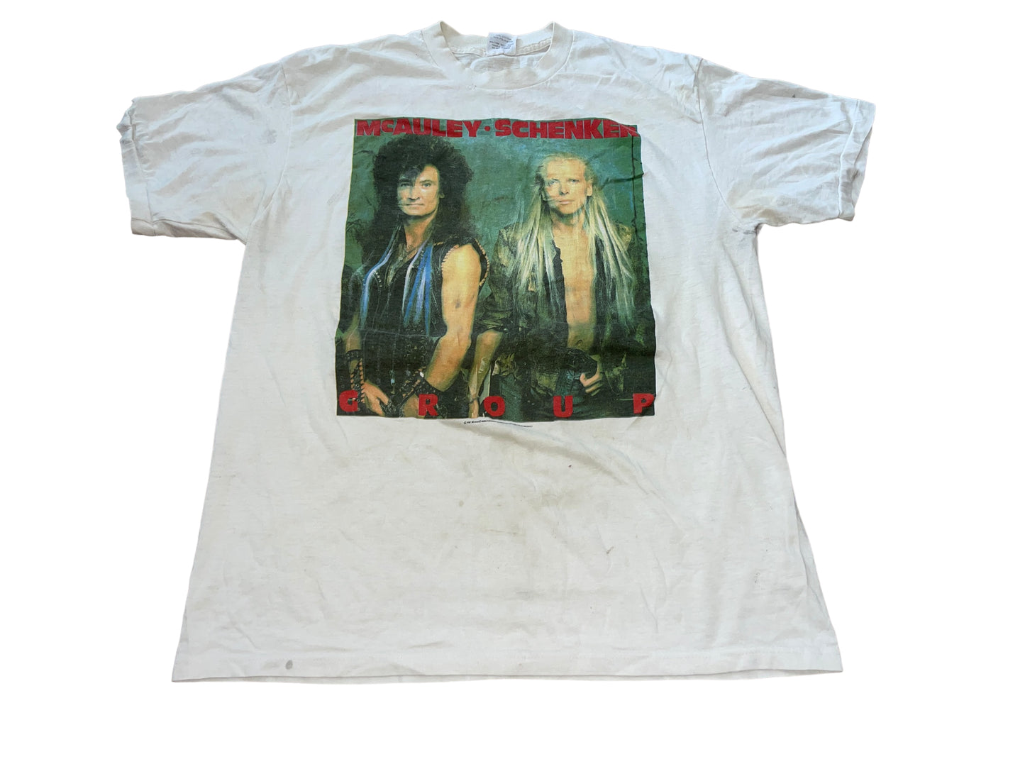 Vintage 1987 Mcauley Schenker T-Shirt