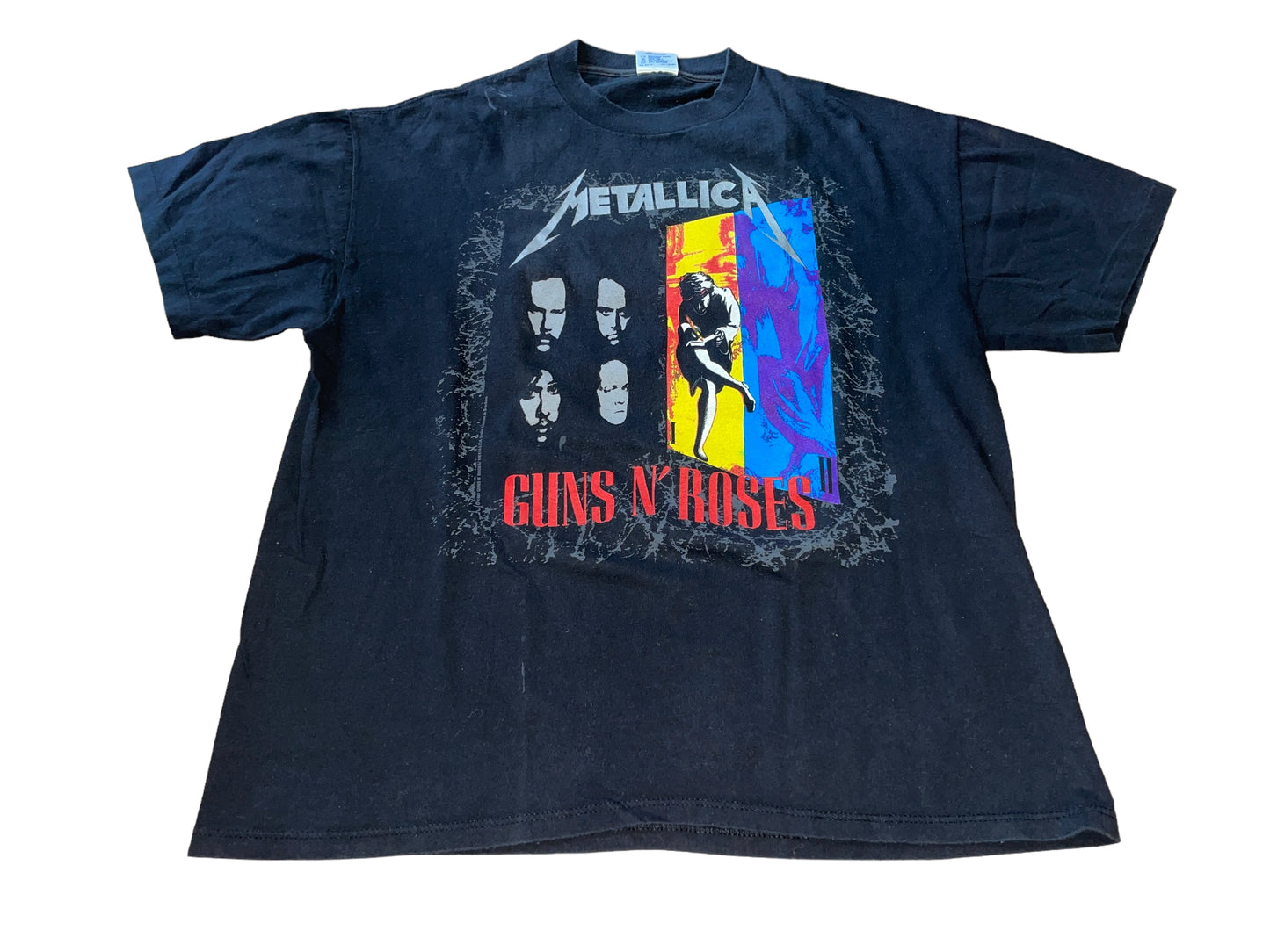 Vintage 1992 Metallica Guns N' Roses T-Shirt