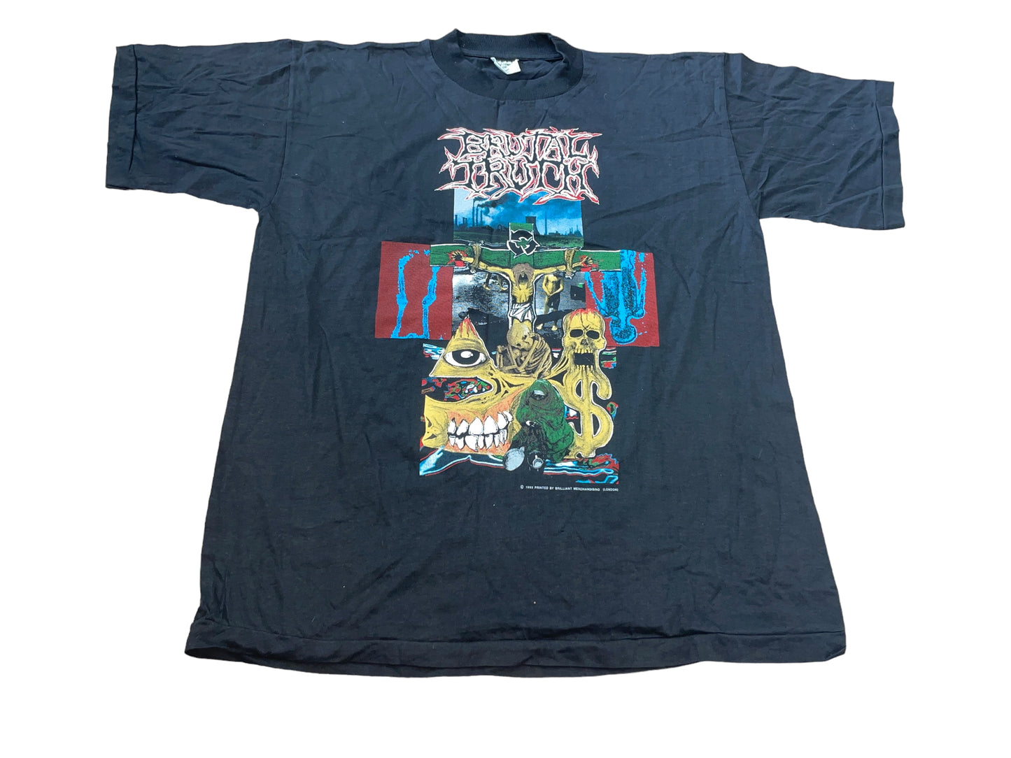 Vintage 1992 Brutal Truth T-Shirt