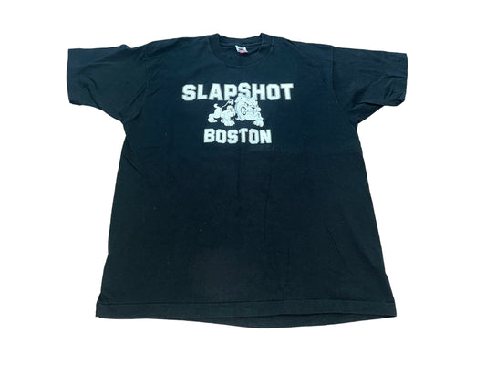 Vintage 90's Slapshot Boston T-Shirt