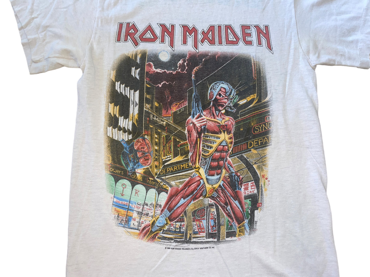 Vintage 1986 Iron Maiden T-Shirt