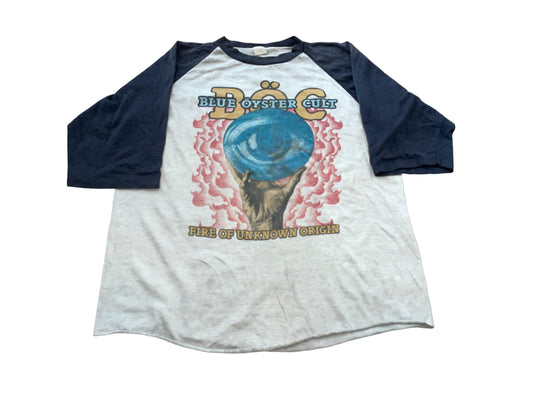 Vintage 1981 Blue Oyster Cult Shirt