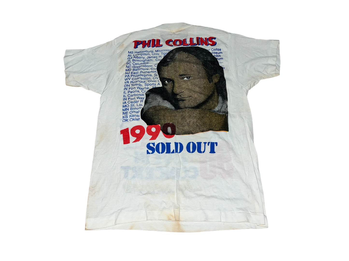 Vintage 1990 Phil Collins T-Shirt