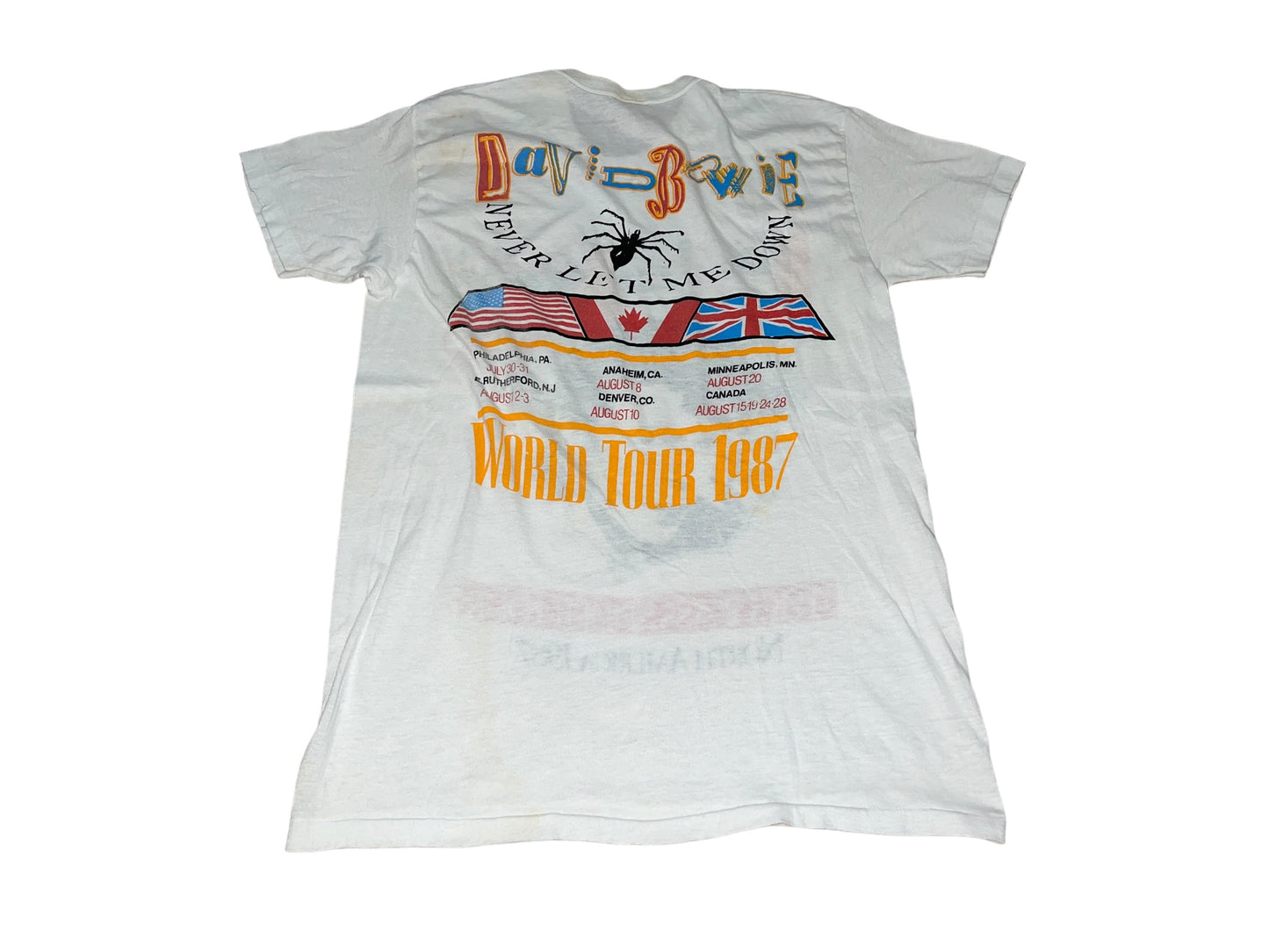 Vintage 1987 David Bowie T-Shirt
