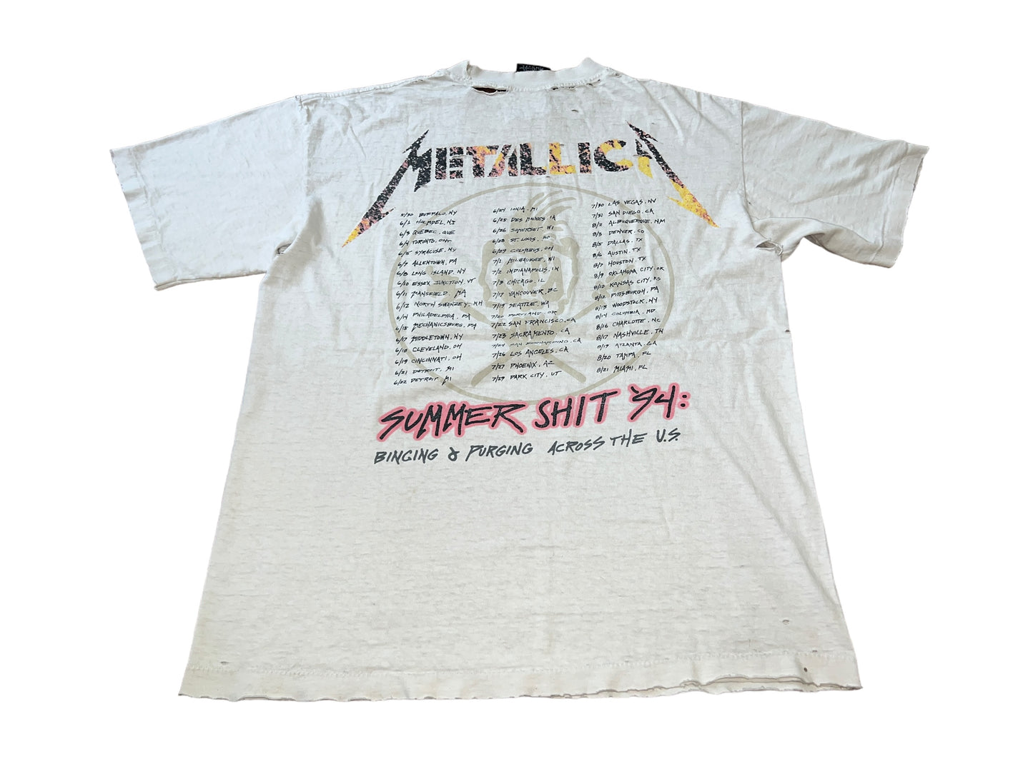 Vintage 1994 Metallica T-Shirt