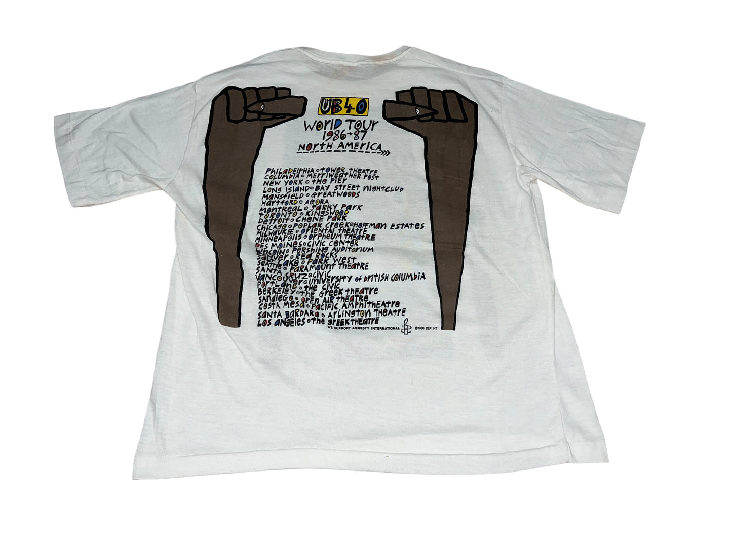 Vintage 1986 UB40 T-Shirt