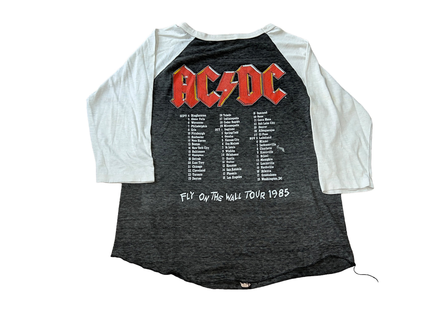 Vintage 1985 ACDC Shirt