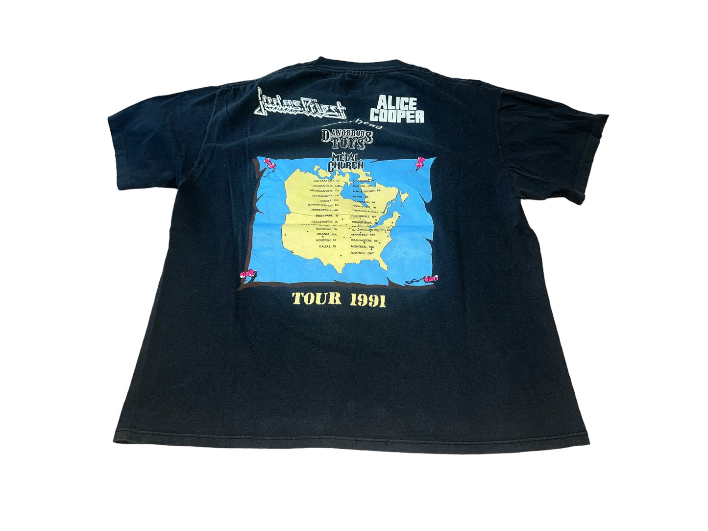 Vintage 1991 Operation Rock & Roll T-Shirt