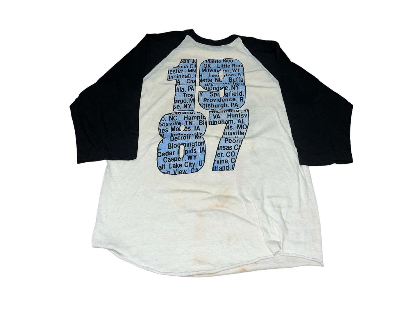 Vintage 1987 Bon Jovi Shirt