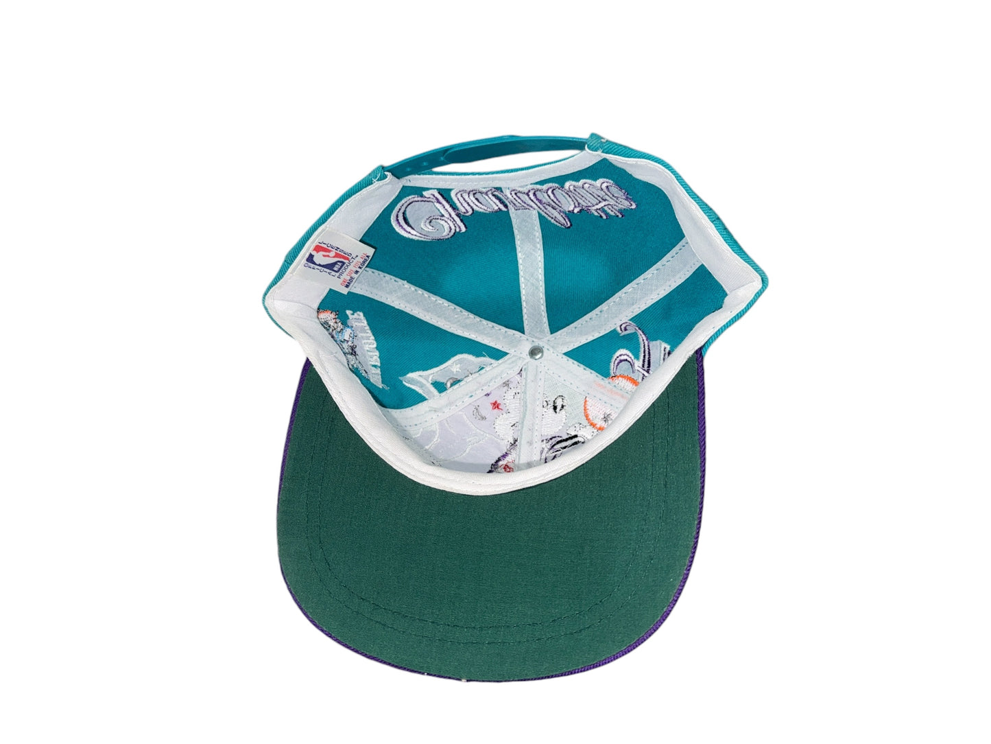 Vintage 90's Charlotte Hornets Snapback