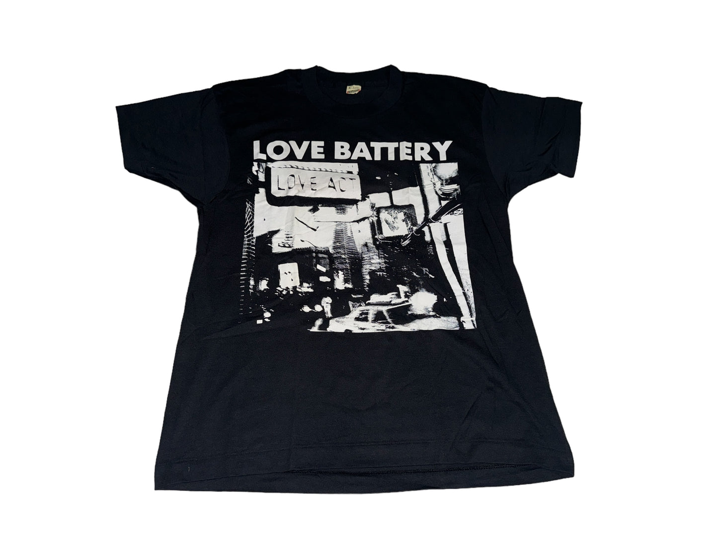 Vintage 80's Love Battery T-Shirt