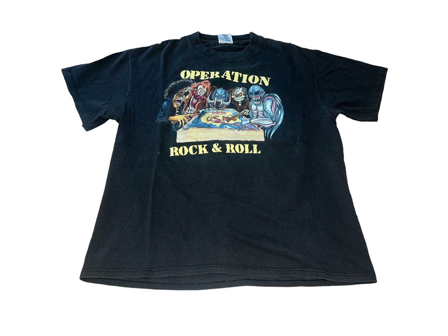 Vintage 1991 Operation Rock & Roll T-Shirt