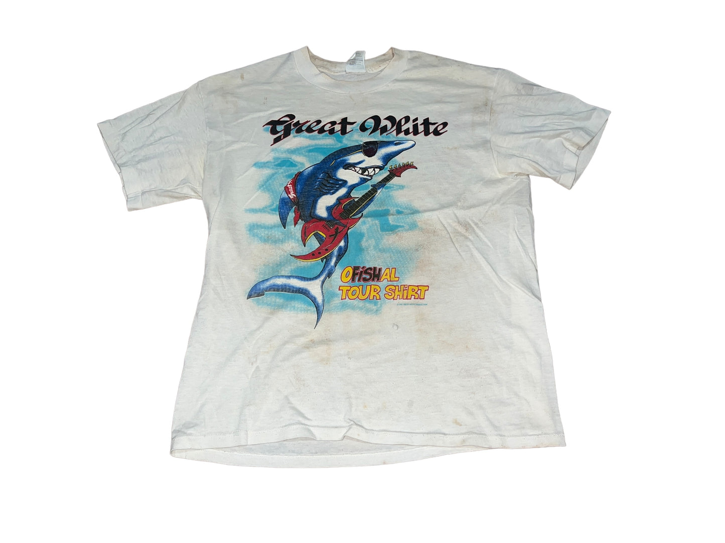 Vintage 80's Great White T-Shirt